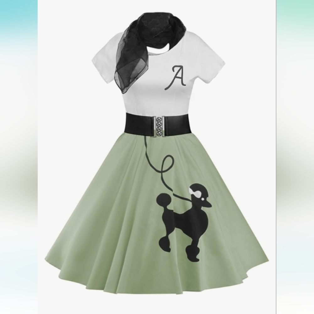 Poodle Dress "A" - Picture 1 of 9